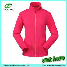 OEM female cheap fleece jacket